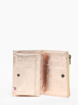 Portefeuille Etincelle Irisée Cuir Etrier Rose etincelle irisee EETI619-vue-porte