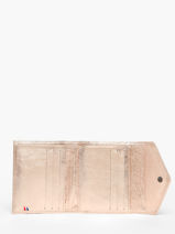 Porte-cartes Etincelle Irisée Cuir Etrier Rose etincelle irisee EETI113-vue-porte