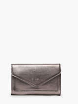 Portefeuille Etincelle Irisée Cuir Etrier Rose etincelle irisee EETI469