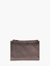 Portefeuille Etincelle Irisée Cuir Etrier Rose etincelle irisee EETI619