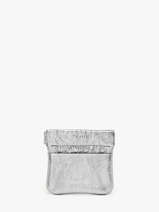 Porte-monnaie Etincelle Irisée Cuir Etrier Argent etincelle irisee EETI5005