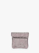 Porte-monnaie Etincelle Irisée Cuir Etrier Argent etincelle irisee EETI5005