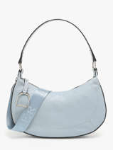 Sac Porté épaule M Altesse Cuir Etrier Bleu altesse EALT017M