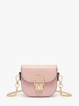 Sac Bandoulière Altair Cuir Etrier Rose altair EALA081X