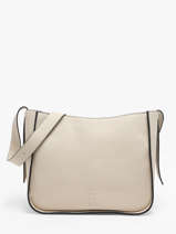 Sac Porté épaule M Foudre Cuir Etrier Beige foudre EFOD087M