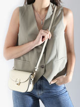 Sac Bandoulière Altair Cuir Etrier Beige altair EALA081S-vue-porte