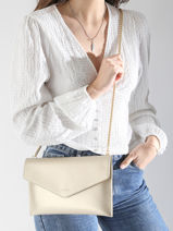 Pochette De Soirée L Paddock Cuir Etrier Or paddock EPAD075L-vue-porte