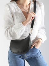 Sac Bandoulière S Tradition Cuir Etrier Noir tradition ETRA102S-vue-porte
