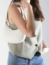 Sac Porté épaule Oxer Cuir Etrier Blanc oxer EOXE017V-vue-porte