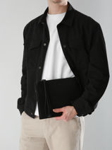 Pochette Homme Flèche Etrier Noir fleche EFLE817M-vue-porte