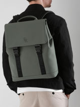 Sac à Dos Business Impulsion 1 Compartiment + Pc 15" Etrier Vert impulsion EIMP8221-vue-porte
