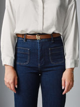 Ceinture Ajustable Altair Etrier Marron altair EALA414C-vue-porte