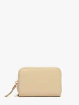 Wallet Torsade Leather Etrier Beige torsade ETOS096M