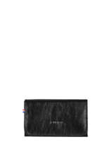 Porte-monnaie Etincelle Irisée Cuir Etrier Noir etincelle irisee EETI650