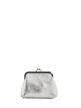 Porte-monnaie Etincelle Irisée Cuir Etrier Argent etincelle irisee EETI654