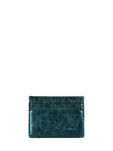 Porte-cartes Etincelle Irisée Cuir Etrier Vert etincelle irisee EETI011
