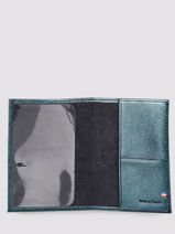 Etui Passeport Etincelle Irisée Cuir Etrier Vert etincelle irisee EETI025-vue-porte