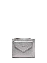 Porte-monnaie Etincelle Irisée Cuir Etrier Argent etincelle irisee EETI810