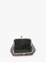 Porte-monnaie Etincelle Irisée Cuir Etrier Rose etincelle irisee EETI654-vue-porte