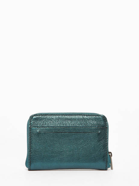 Coin Purse Leather Etincelle IrisÃ©e Etrier Blue etincelle irisee EETI900 other view 2