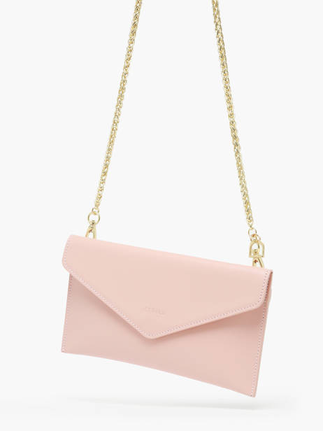 Pochette De Soirée M Paddock Cuir Etrier Rose paddock TLOS1670 vue secondaire 2