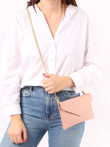 Pochette De Soirée M Paddock Cuir Etrier Rose paddock TLOS1670 vue secondaire 1