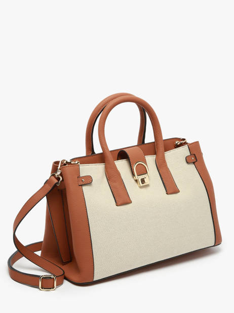 Sac Ã  Main M Equestre Toile Etrier Marron equestre toile EEQS142M vue secondaire 2