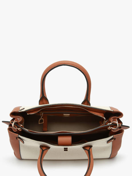 Sac Ã  Main M Equestre Toile Etrier Marron equestre toile EEQS142M vue secondaire 3