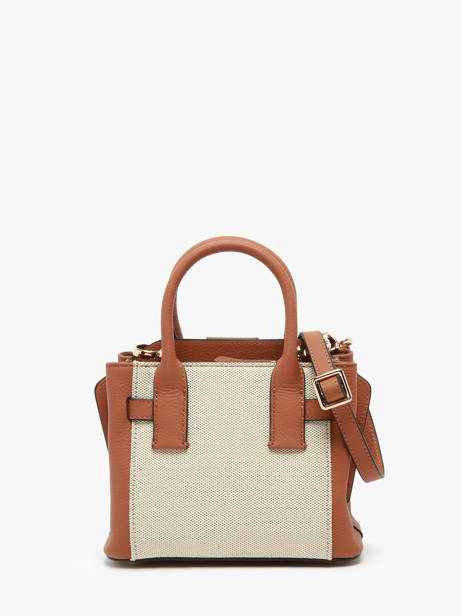 Sac BandouliÃ¨re Xs Equestre Toile Etrier Marron equestre toile EEQS142X vue secondaire 4