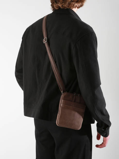 Sac BandouliÃ¨re Spider Etrier Marron spider ESPI728S vue secondaire 1