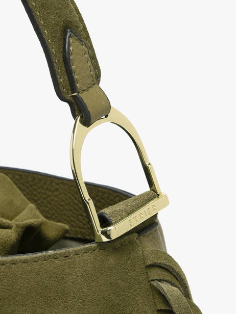 Crossbody Bag Country Leather Etrier Green country ECOU161M other view 4